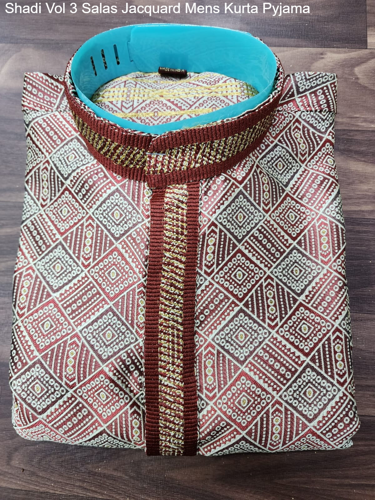 Shadi Vol 3 Salas Jacquard Mens Kurta Pyjama