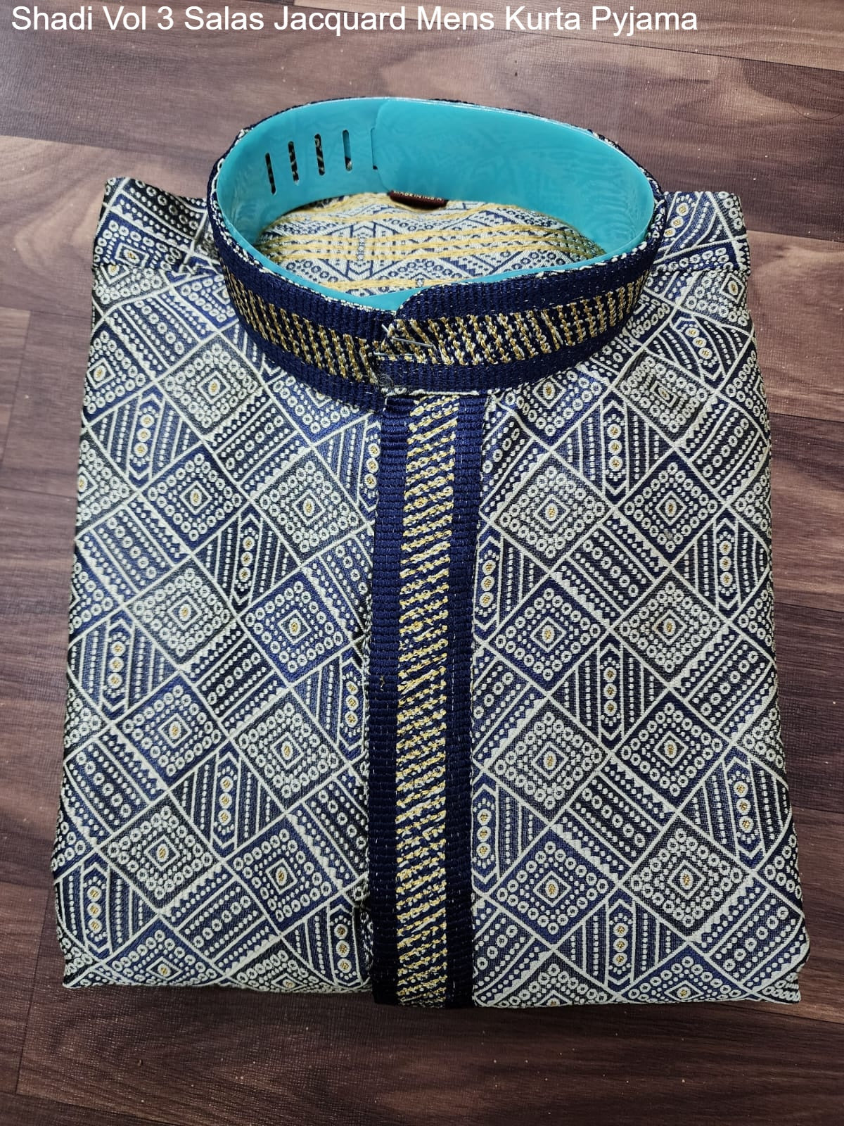 Shadi Vol 3 Salas Jacquard Mens Kurta Pyjama