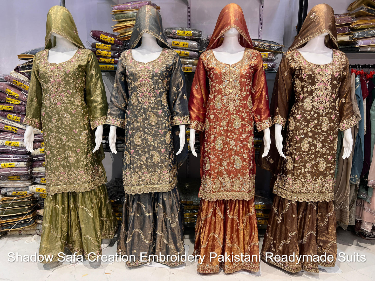 Shadow Safa Creation Embroidery Pakistani Readymade Suits