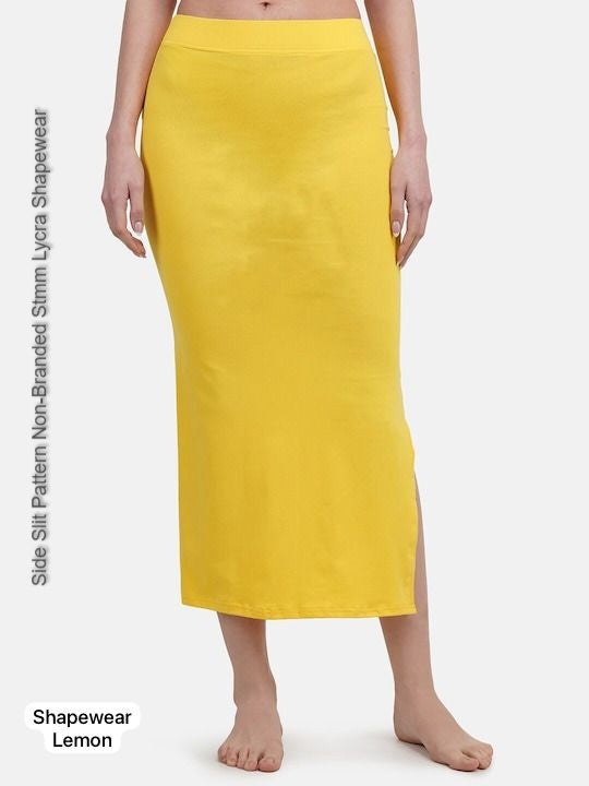 Side Slit Pattern Non-Branded Stmm Lycra Shapewear