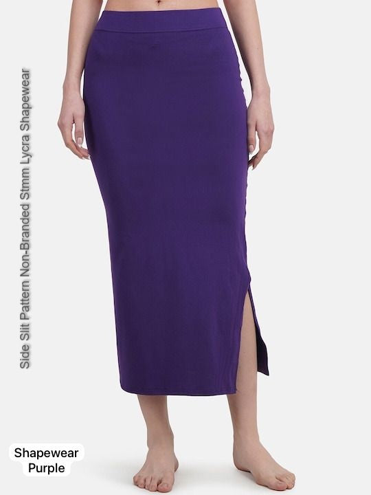 Side Slit Pattern Non-Branded Stmm Lycra Shapewear