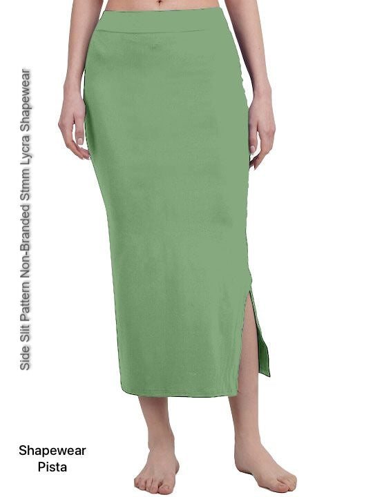 Side Slit Pattern Non-Branded Stmm Lycra Shapewear