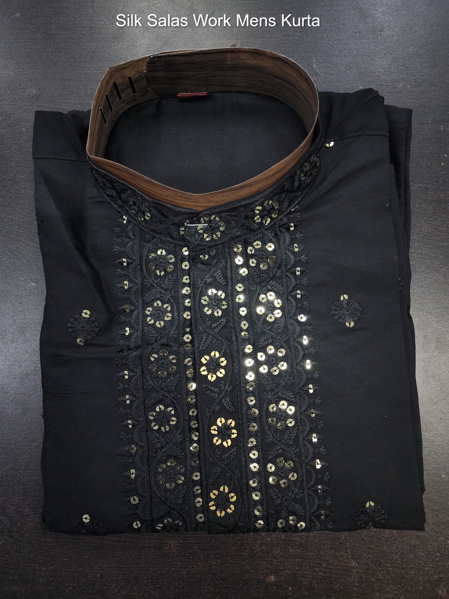 Silk Salas Work Mens Kurta