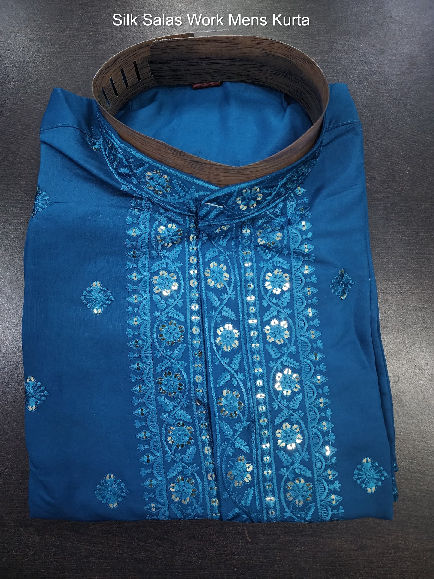 Silk Salas Work Mens Kurta