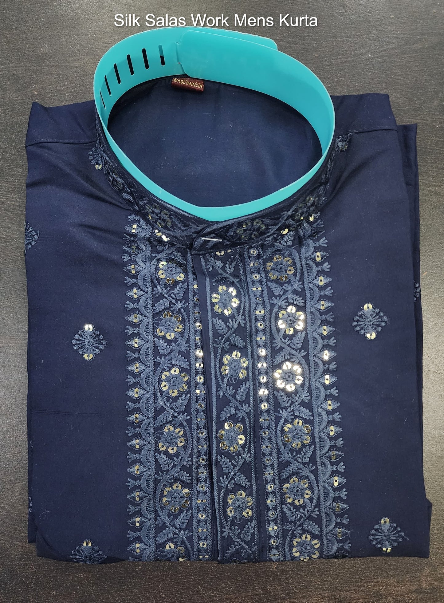 Silk Salas Work Mens Kurta