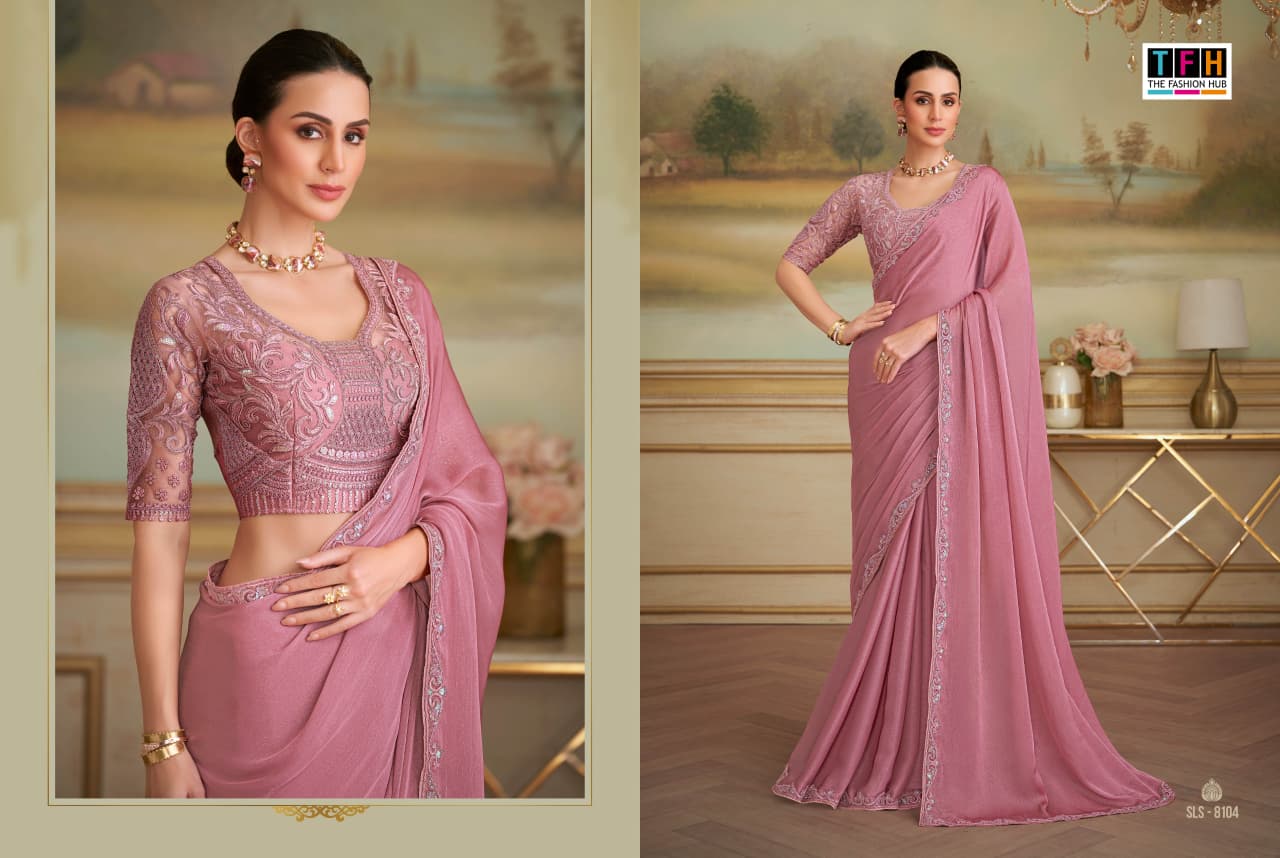 Sls-8104 Salsa Style Vol-05 Tfh Georgette Sarees