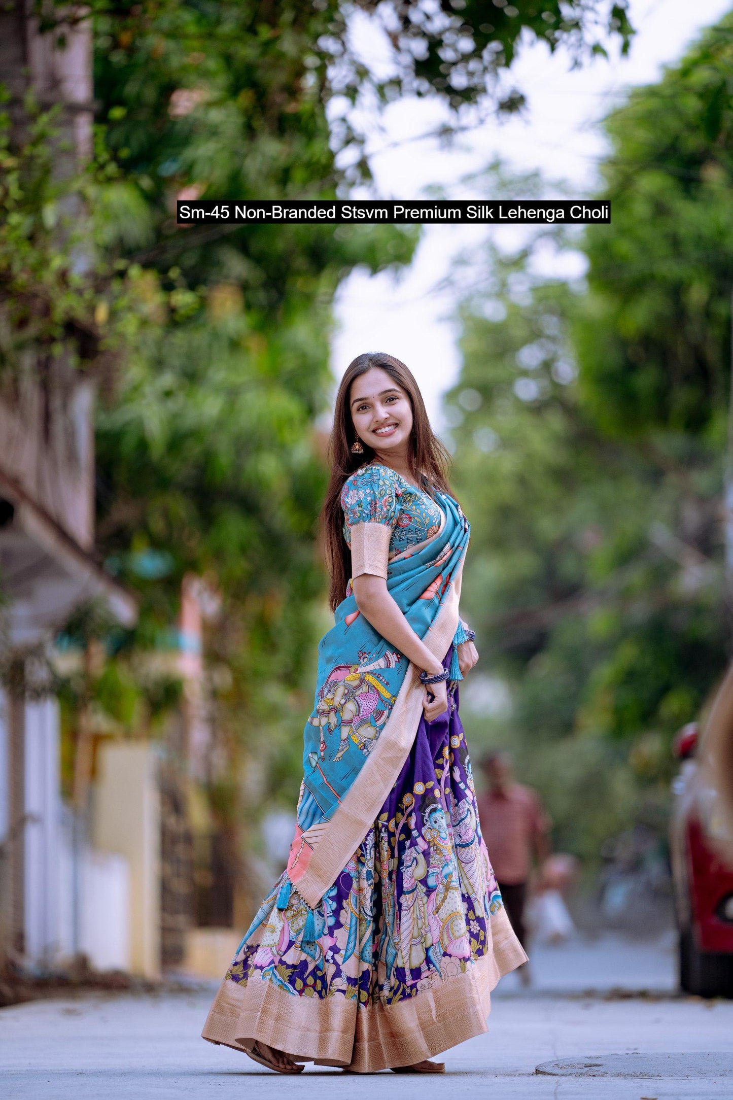 Sm-45 Non-Branded Stsvm Premium Silk Lehenga Choli