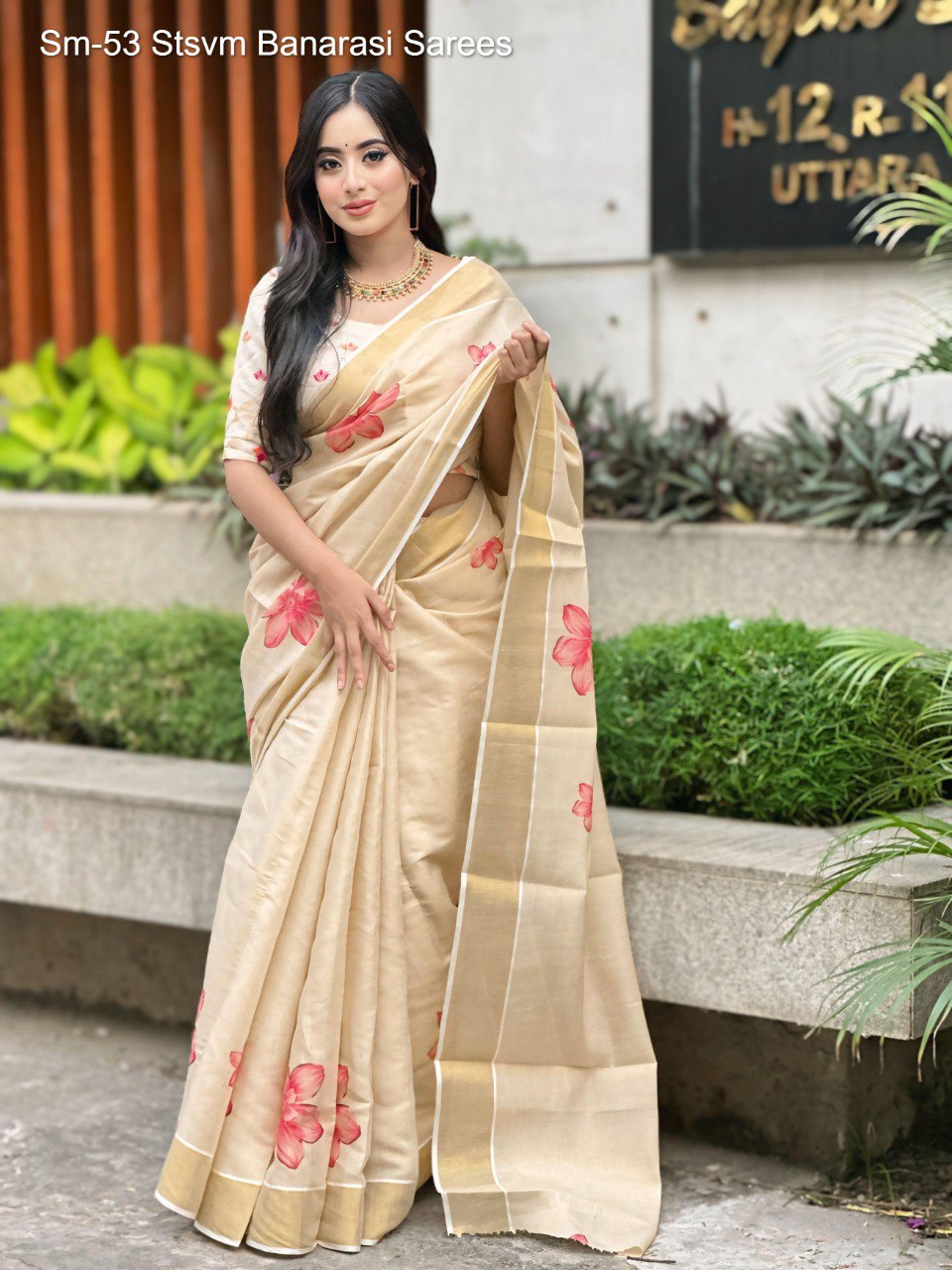 Sm-53 Stsvm Banarasi Sarees