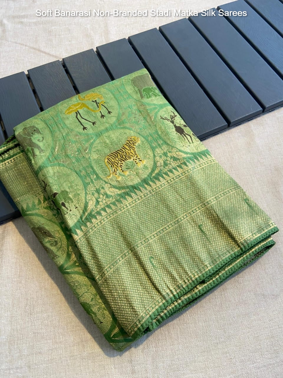 Soft Banarasi Non-Branded Stadi Matka Silk Sarees