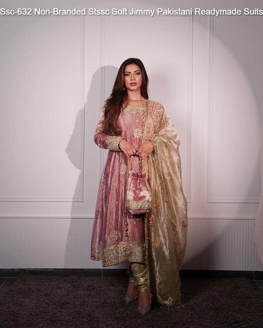 Ssc-632 Non-Branded Stssc Soft Jimmy Pakistani Readymade Suits