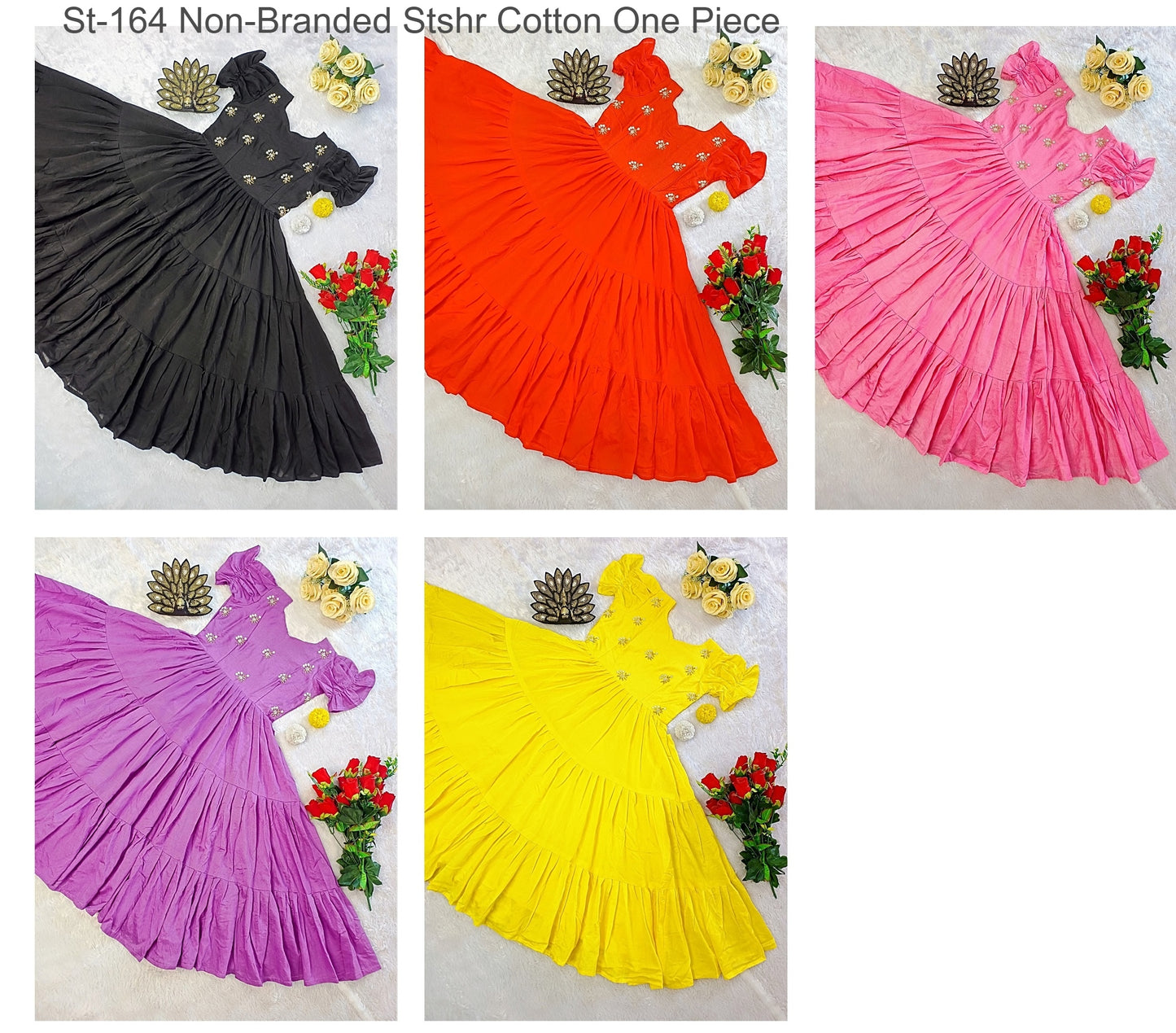 St-164 Non-Branded Stshr Cotton One Piece