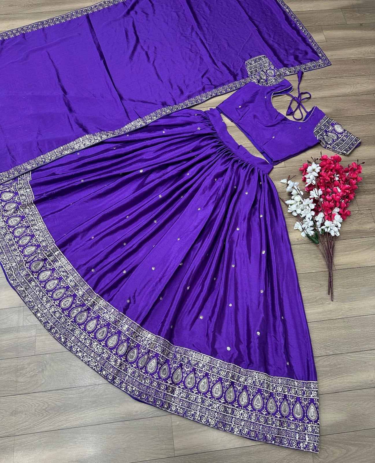 T092 Sttuc Sequence Readymade Lehenga Choli