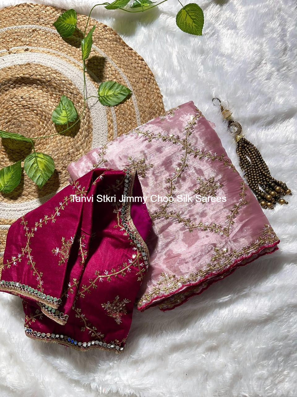 Tanvi Stkri Jimmy Choo Silk Sarees