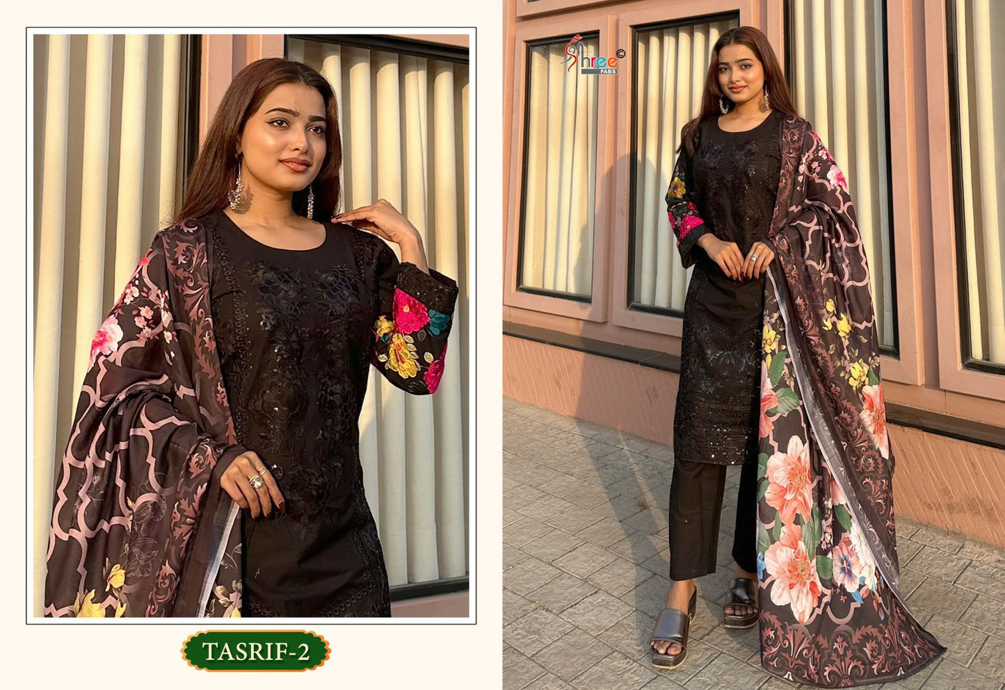 Tasrif 2 Shree Fabs Cotton Pakistani Salwar Suits
