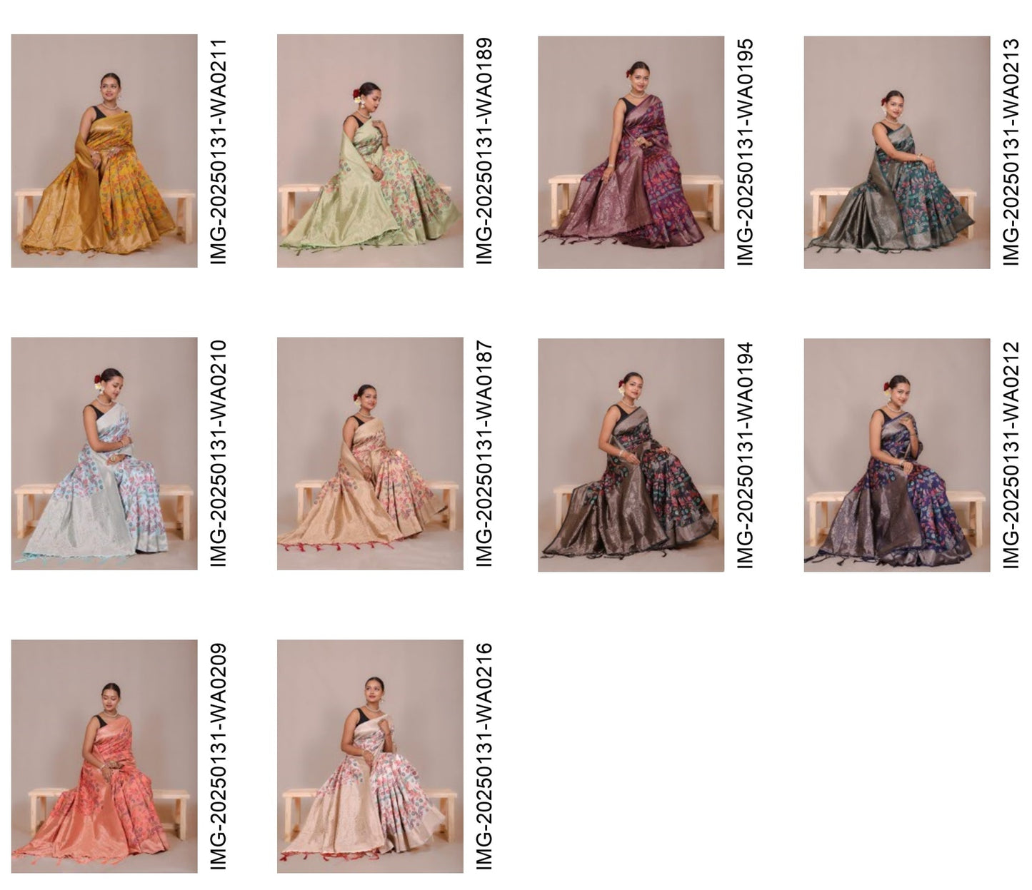 Toon Non-Branded Stmah Banarasi Silk Sarees