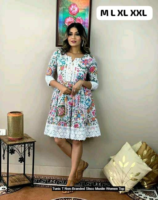 Tunic T Non-Branded Stscc Muslin Women Top