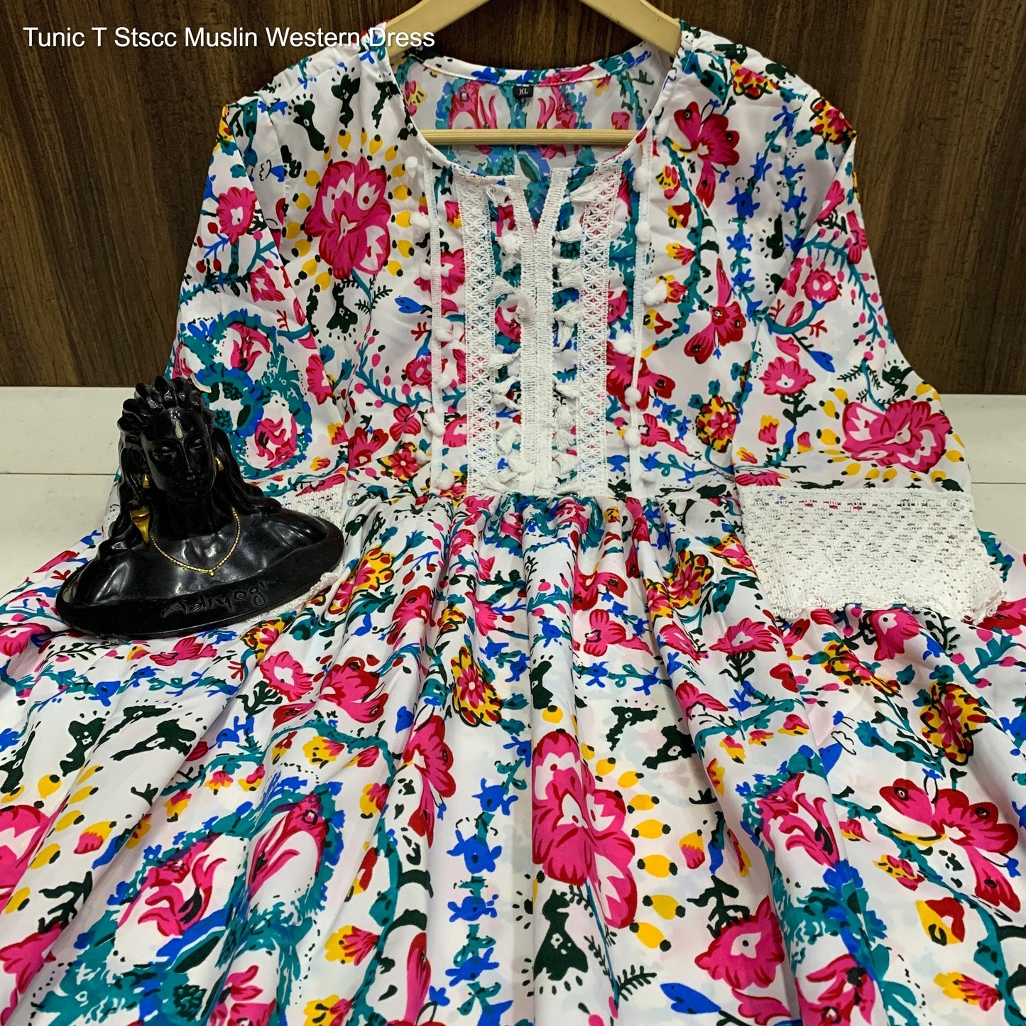 Tunic T Stscc Muslin Western Dress