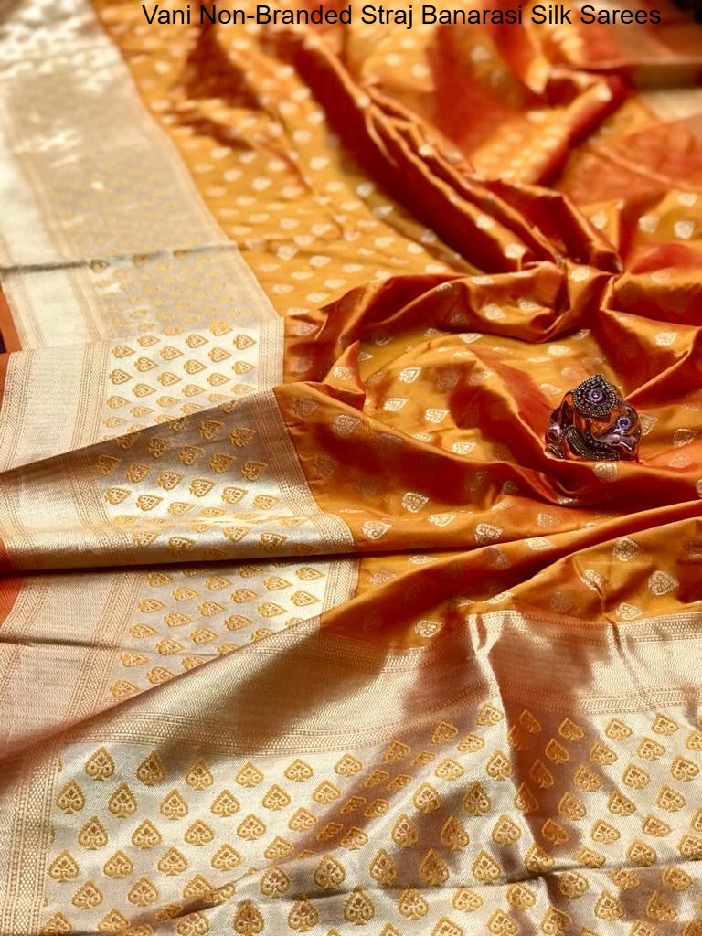 Vani Non-Branded Straj Banarasi Silk Sarees