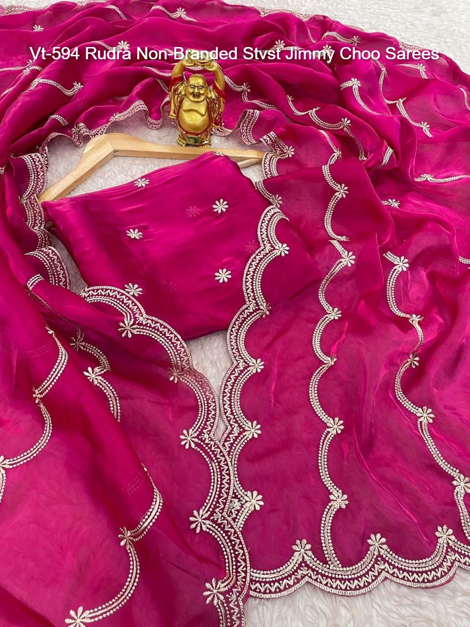Vt-594 Rudra Non-Branded Stvst Jimmy Choo Sarees