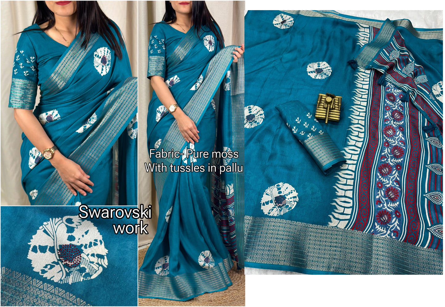 Nf5933 Vmk. Diamond Work Sarees