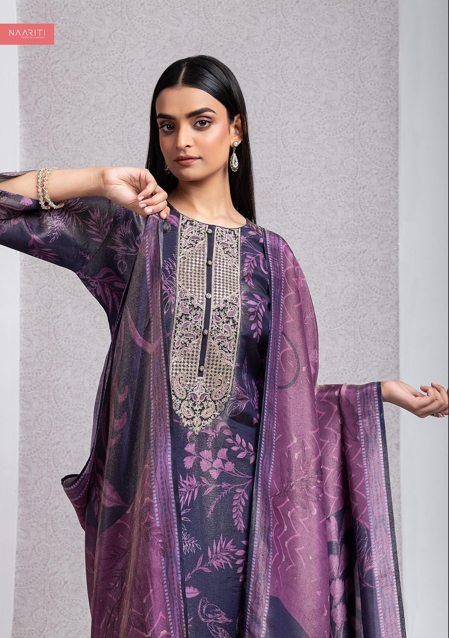 Yurika Naariti Handwork Unstitched Suits