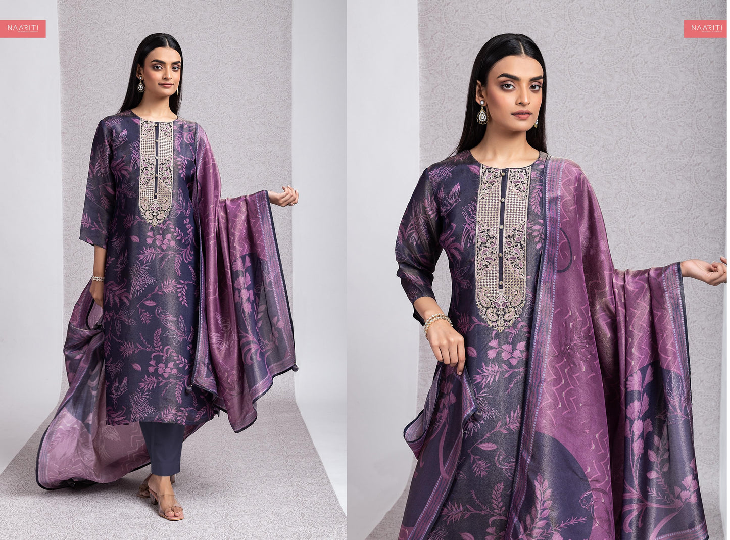 Yurika Naariti Handwork Unstitched Suits