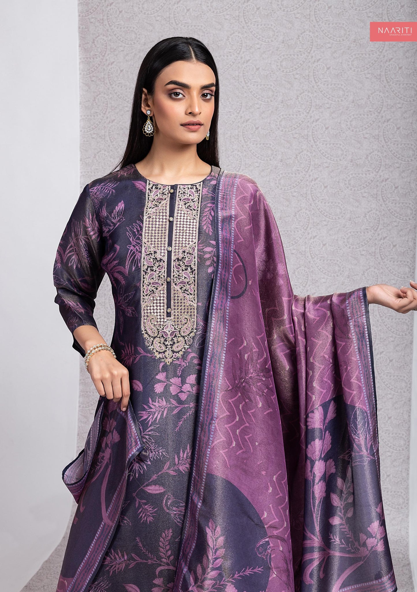 Yurika Naariti Handwork Unstitched Suits