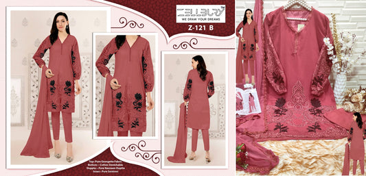 Z 121-B Zellbury Georgette Pakistani Readymade Suits