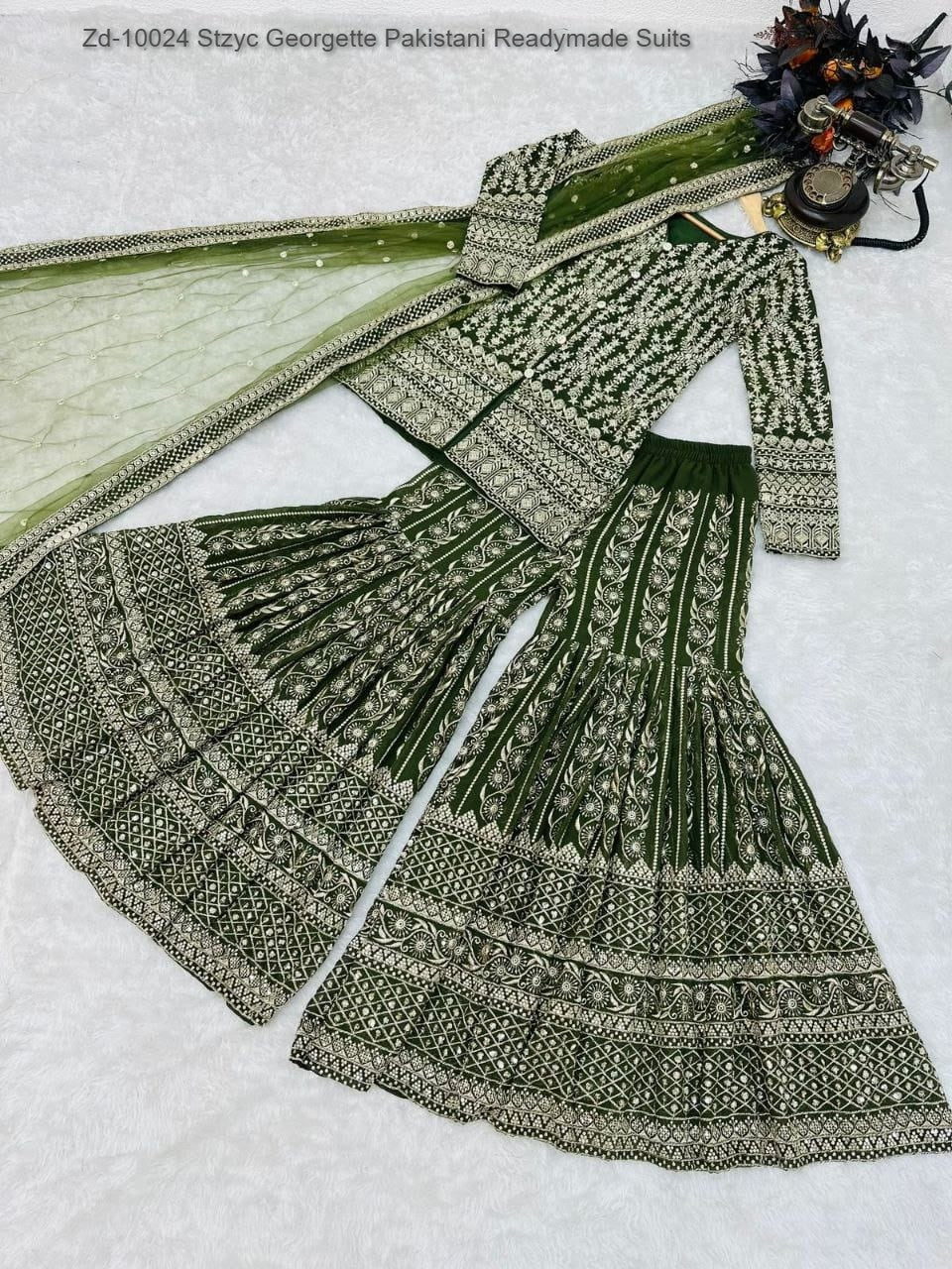 Zd-10024 Stzyc Georgette Pakistani Readymade Suits