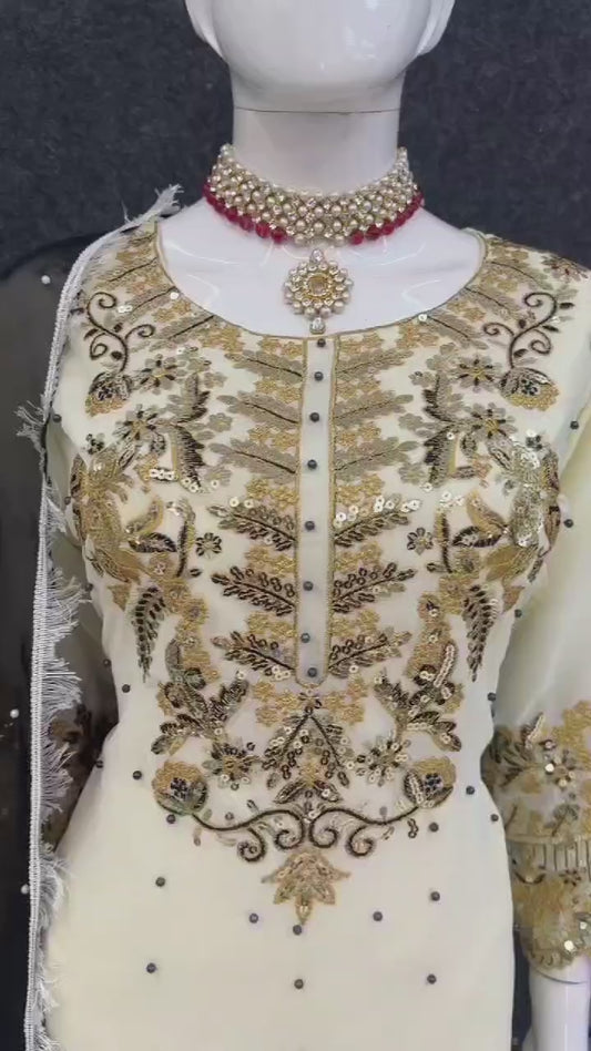 552 Anamsa Moti Work Pakistani Readymade Suits