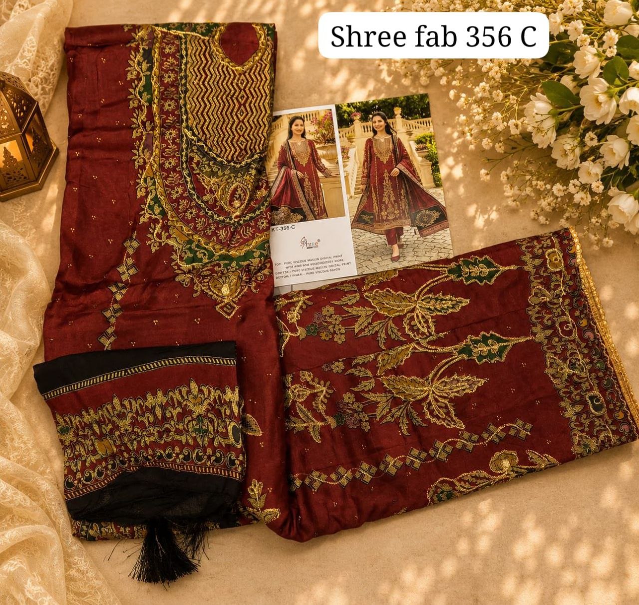 KT-356-C Shree Fabs Pakistani Salwar Suit