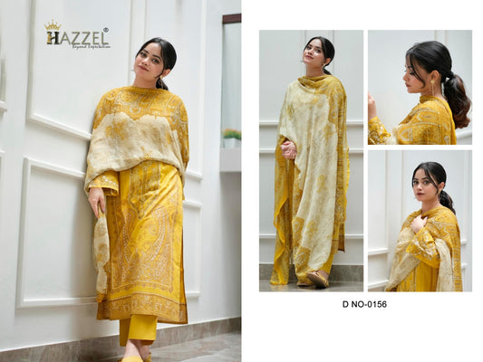 0156 H-M Prints Hazzel Print Pakistani Salwar Suits