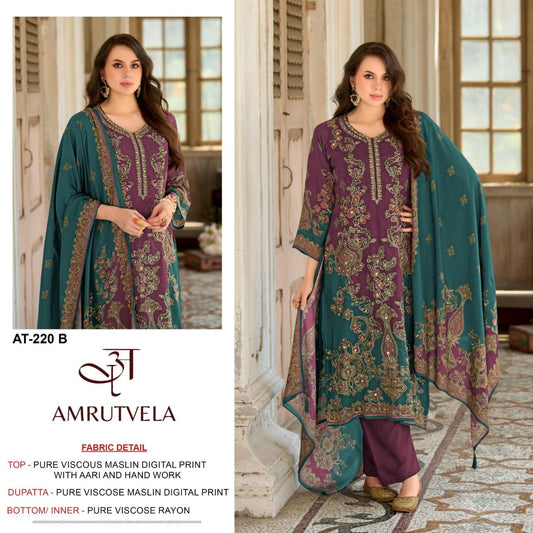 AT-220-B Amrutvela Pakistani Salwar Suit