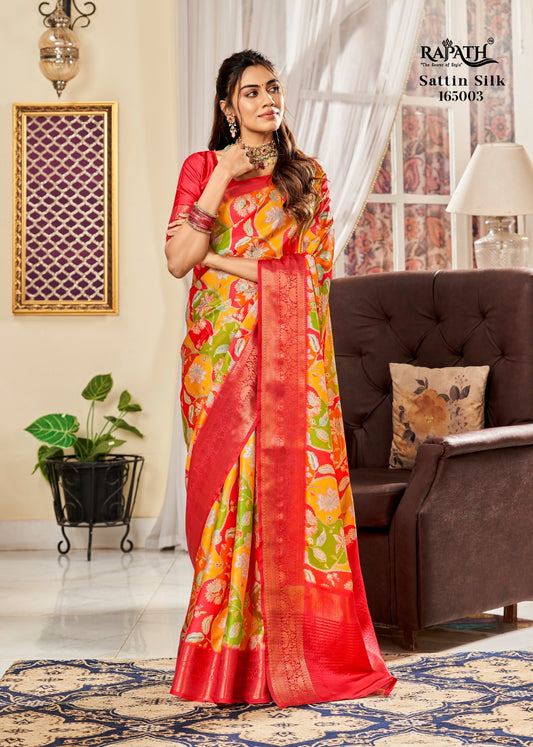 165003 Sunheri Rajpath Sarees