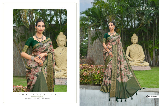 87001 Jhilmil Vol 870 Joh Rivaaj Sarees