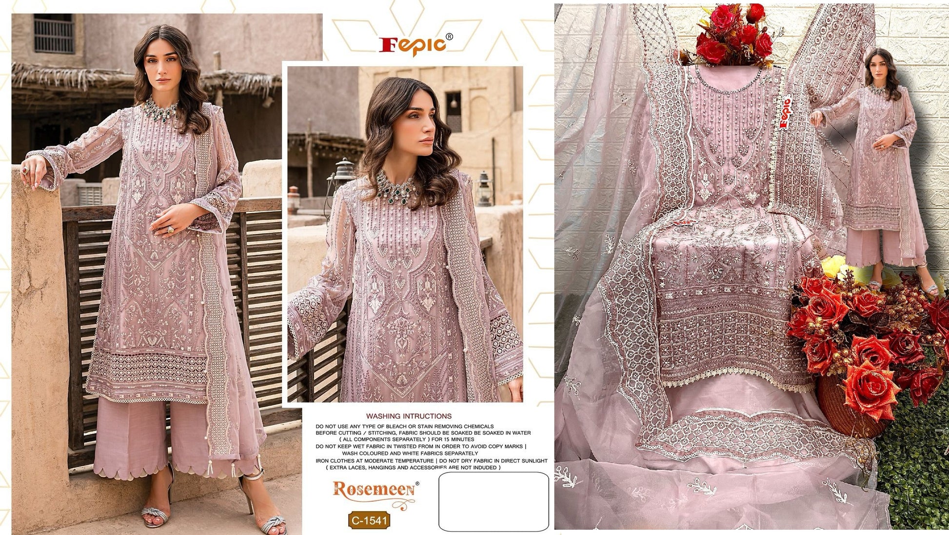 1541 Fepic Pakistani Salwar Suits