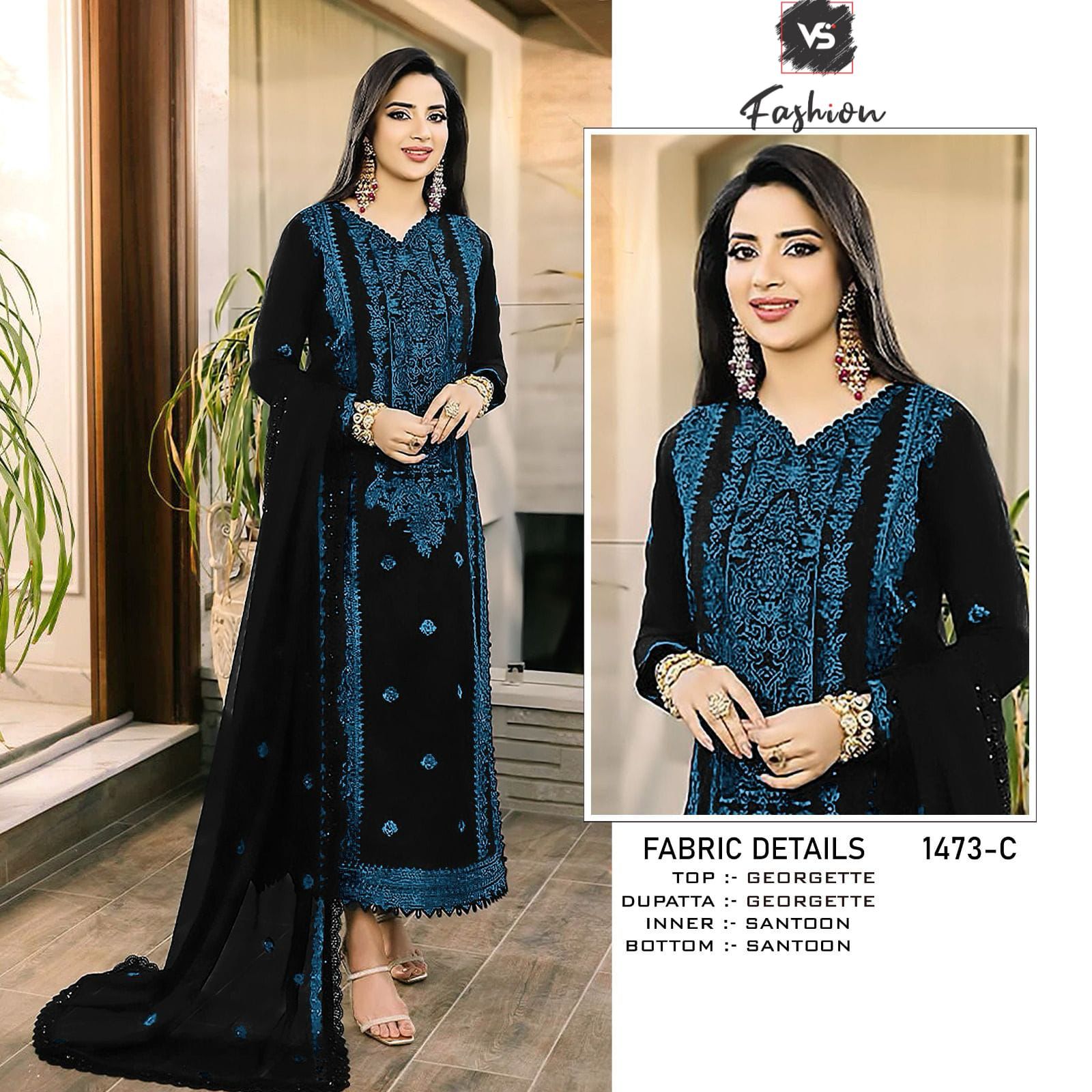 1473C Vs Fashion Pakistani Salwar Suits