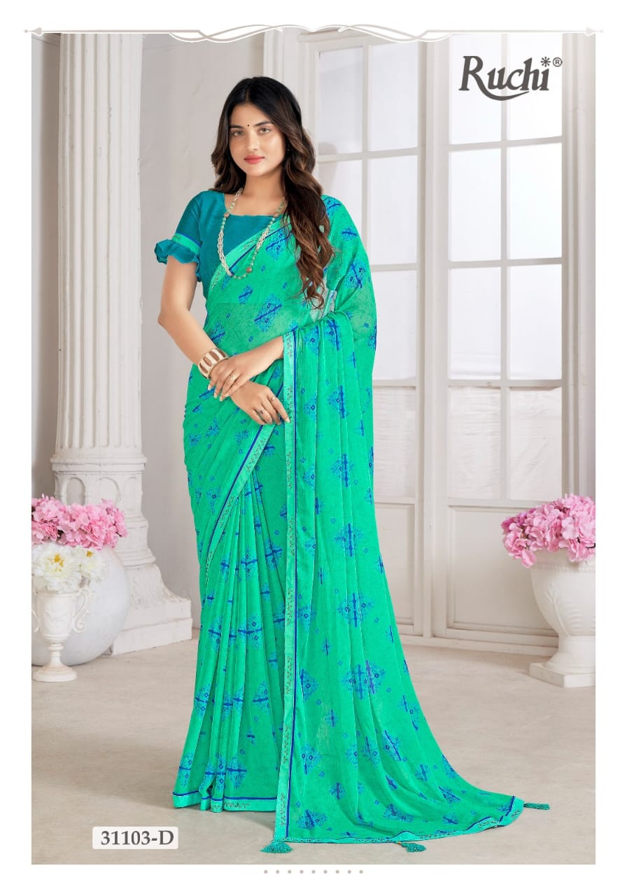 31103D Vanilla Vol 5 Ruchi Sarees