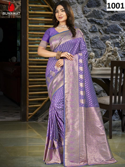 1001 Amritulya Bunawat Silk Sarees