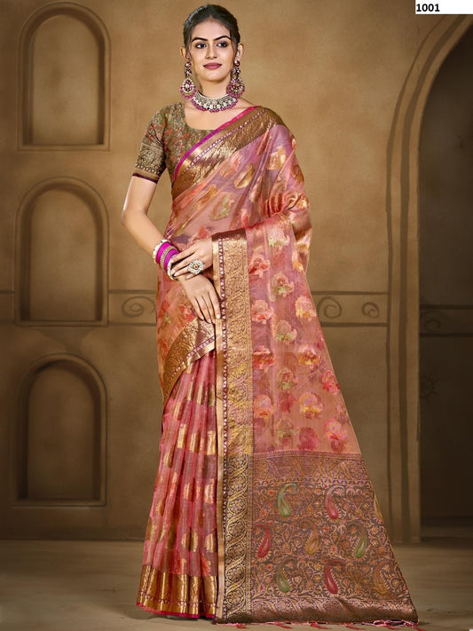 1001 Chandani Vol 2 Bunawat Organza Sarees