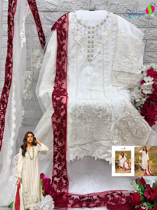1001 D Saira Sakira Vol 1 Saniya Trendz Chikankari Pakistani Salwar Suits