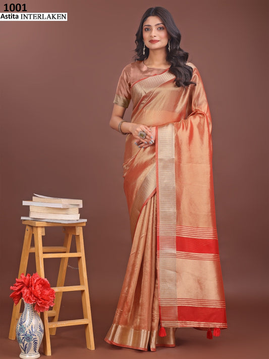 1001 Interlaken Astita Organza Sarees