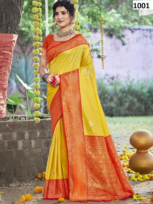 1001 Kashvi Bunawat Silk Sarees
