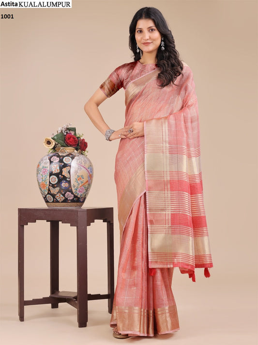1001 Kulalampur Astita Organza Sarees