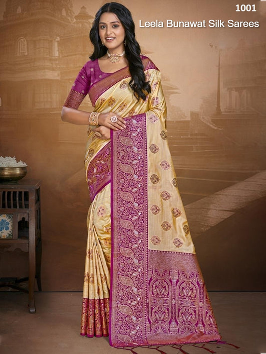 1001 Leela Bunawat Silk Sarees