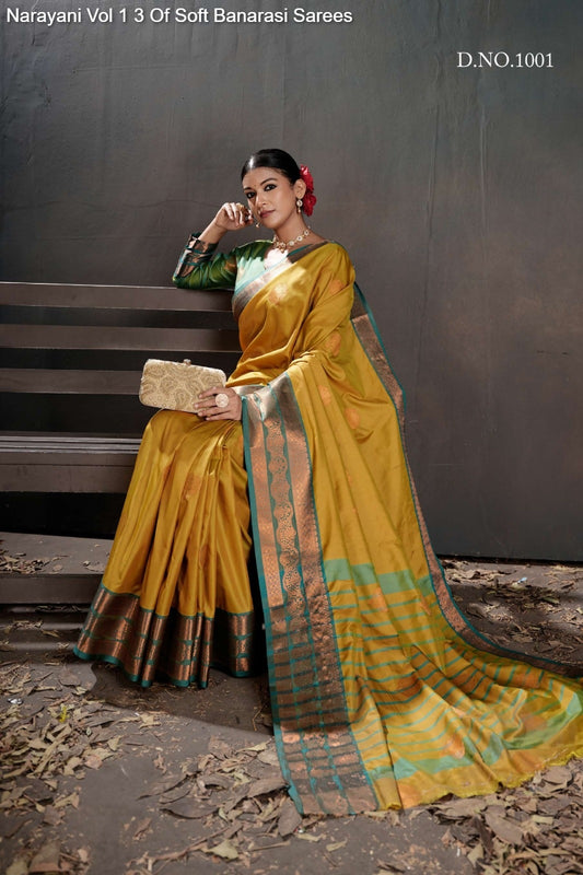1001 Narayani Vol 1 3 Of Soft Banarasi Sarees
