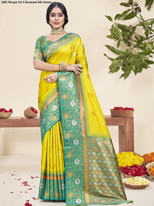 1001 Nirupa Vol 5 Bunawat Silk Sarees