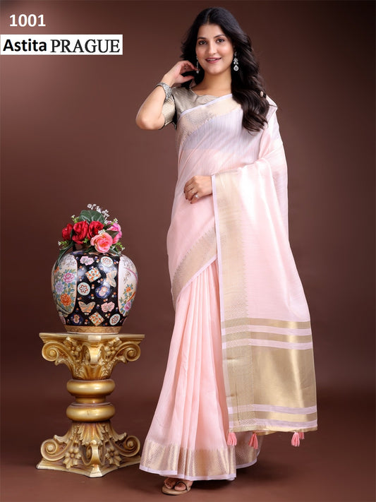 1001 Prague Astita Cotton Sarees