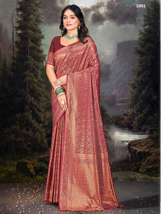1001 Rajwadi Vol 06 Bunawat Sarees