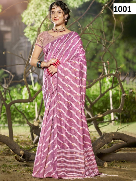 1001 Silver Line Vol 2 Bunawat Cotton Sarees